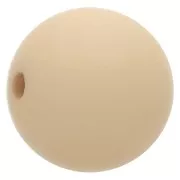 Cuenta de resina efecto mate 12 mm - Arena x1