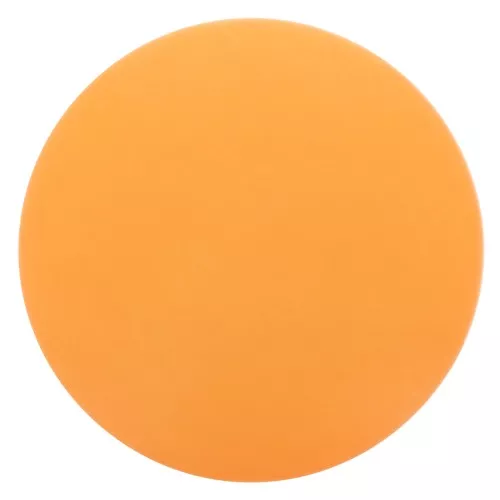 Cabujón redondo de resina efecto mate 12 mm - Naranja claro x1