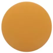 Cabujón redondo de resina efecto mate 14 mm - Mostaza x1