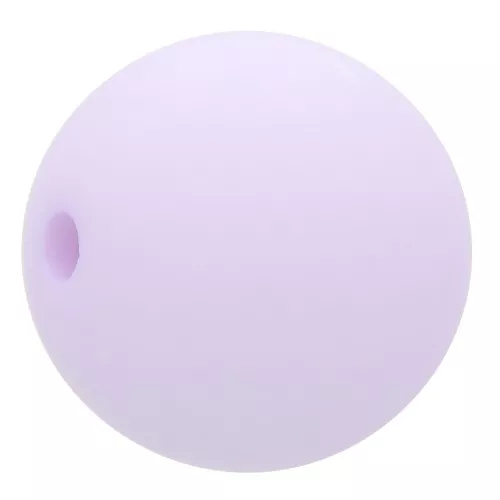 Cuenta de resina opaca effet mat 8 mm - Parme x1