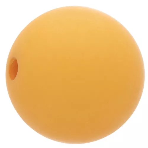 Cuenta de resina opaca effet mat 12 mm - Moutarde x1