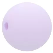 Cuenta de resina opaca effet mat 14 mm - Parme x1