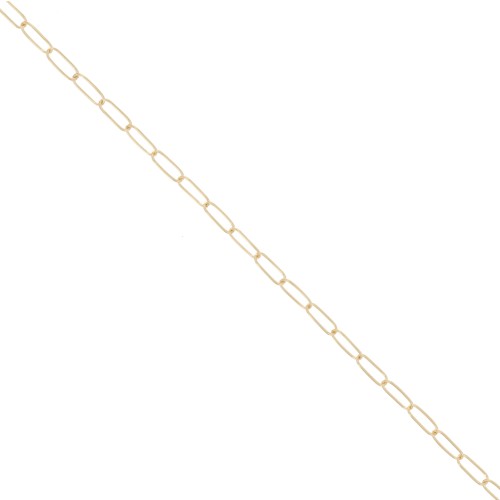Cadena Rectángulo 2.9 mm - Gold filled x50cm