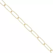 Cadena Rectángulo 2.9 mm - Gold filled x50cm