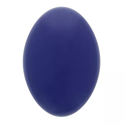 Cabujón ovalado de resina opaco 14x10 mm - Bleu marine x1