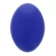 Cabujón ovalado de resina opaco 14x10 mm - Bleu royal x1