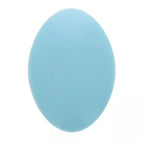 Cabujón ovalado de resina opaco 14x10 mm - Bleu x1