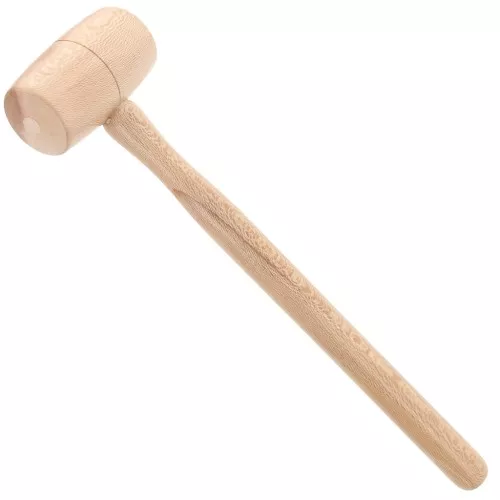 Mazo de madera de 30 mm en forma de barril x1