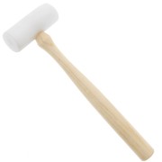 Mazo de plástico de 32 mm en forma de barril x1