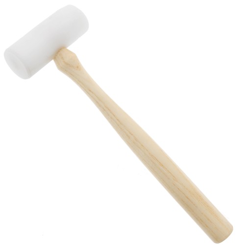 Mazo de plástico de 32 mm en forma de barril x1