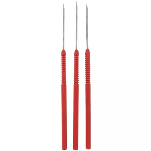 Puntas de soldar - Puntas de fuego 16,5 cm - Rojo x3
