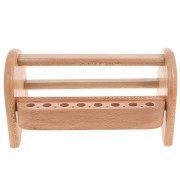 Soporte de madera de 22,5x12 cm para pinzas de montaje - Natural x1