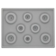 Bandeja de montaje para pulseras 35x26 cm - 8 tallas x1|raw }}