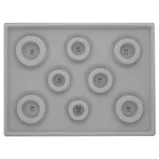 Bandeja de montaje para pulseras 35x26 cm - 8 tallas x1