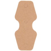 Juego de 20 portajoyas 8x3,5 cm para collares - Kraft|raw }}