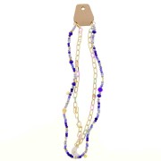 Juego de 20 portajoyas 8x3,5 cm para collares - Kraft