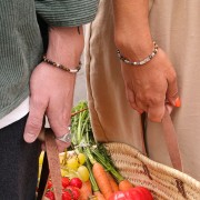 Cuentas cúbicas facetadas de 4x4 mm en piedra preciosa - Lapislázuli x10