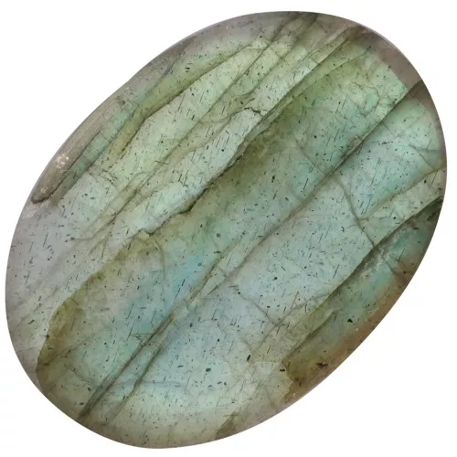 Cabujón ovalado plano - palet - 14x10 mm piedra preciosa - Labradorita x1