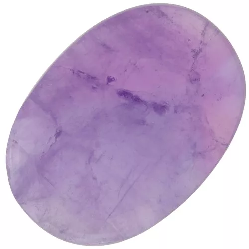 Cabochon plat ovale - palet - 14x10 mm en pierre gemme - Amethyste x1