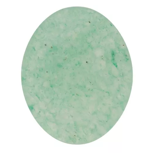 Cabujón ovalado plano - palet - gema de 10x8 mm - Aventurine x1