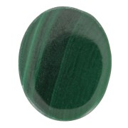 Cabujón ovalado plano - palet - gema de 10x8 mm - Malachite x1|raw }}