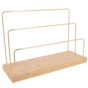 Joyero x 24x33 cm de Bambu y medalla de oro