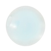 Cuentas redondas 10 mm - Transparente - Azul Pastel x10|raw }}