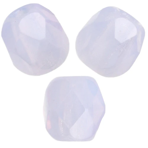 Facetas 4 mm - Amatista lechosa x50