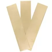 Placa rectangular 90x20 mm - espesor 0,8 mm - Relleno de Gold filled x1