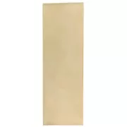 Placa rectangular 90x30 mm - espesor 0,8 mm - Gold filled x1