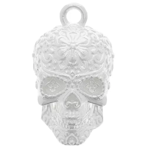 Colgante Calavera Mexicana 18x10 mm - Plata 925 x1
