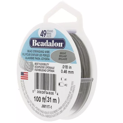 Alambre de 49 hilos de 0,46 mm - Acero inoxidable x31m