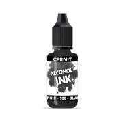 Tinta de alcohol Cernit n°100 - Negro x20ml