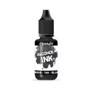 Tinta de alcohol Cernit n°100 - Negro x20ml