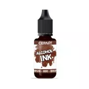 Tinta de alcohol Cernit n°800 - Marrón x20ml