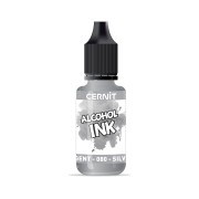 Tinta de alcohol Cernit n°080 - Plata x20ml|raw }}
