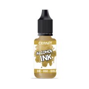 Tinta de alcohol Cernit n°050 - Dorado x20ml