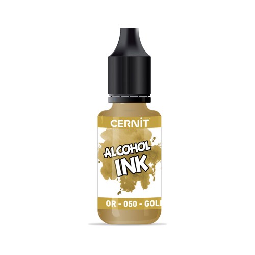 Tinta de alcohol Cernit n°050 - Dorado x20ml