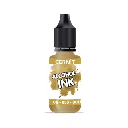 Tinta de alcohol Cernit n°050 - Dorado x20ml