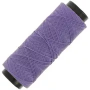Amethyst - Hilo plano de poliéster encerado - Cordón para micro macramé 0,8 mm - Amatista x100m Hilo plano de poliéster encerado - Cordón para micro macramé 0,8 mm - Amatista x100m