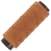Hilo plano de poliéster encerado - Slam Cord para micro macramé 0,8 mm - Mocca x100m