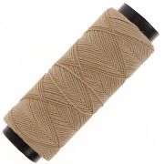 Hilo plano de poliéster encerado - Cordón para micro macramé 0,8 mm - Arena x100m|raw }}