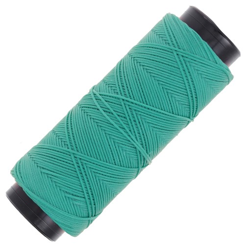 Hilo plano de poliéster encerado - Cordón para micro macramé 0,8 mm - Veraman x100m