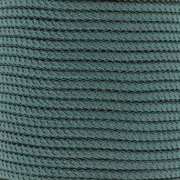 Cordón de poliéster trenzado de 2 mm - Verde pato x1m