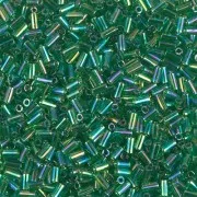 Miyuki Bugles 3 mm BGL1-179 - Transparent Green AB x10g