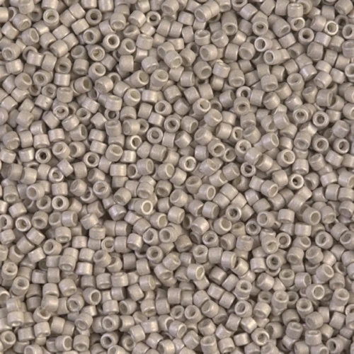 Miyuki Delica 11/0 DB1176 - Gris ceniza galvanizado mate x8g