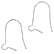 Pendientes de gancho 16 mm - Plata 925 x2|raw }}