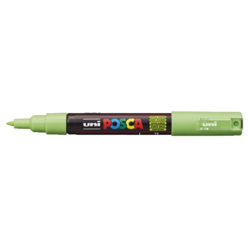 Marcador Posca punta extrafina 1 mm - Verde manzana x1