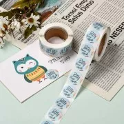 Rollo de etiquetas autoadhesivas de 25 mm - Pretty Things Inside - Turquesa x500