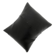 Almohadilla para pulseras y relojes - Imitación de cuero - Negro x1